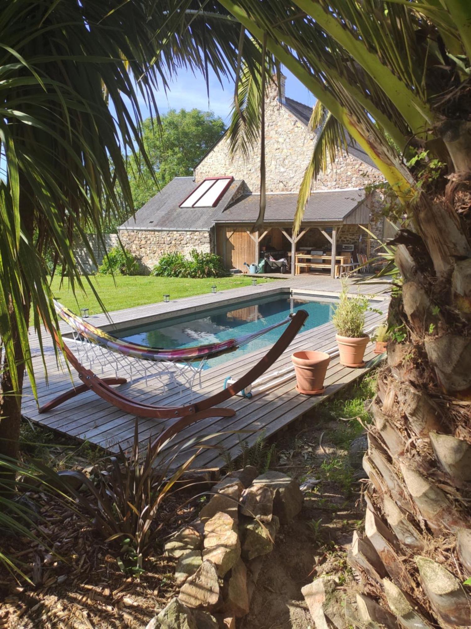 La Petite Hautiere Maison 2 Personnes Plouer Sur Rance Avec Piscine Apartment Exterior foto